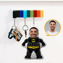 将图片加载到图库查看器,Custom MINIME Batman Pillow Keychain Christmas Gifts
