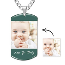 Load image into Gallery viewer, 功能迁移-定制图片不锈钢项链-GYKNL09X04