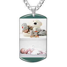 Load image into Gallery viewer, 功能迁移-定制图片不锈钢项链-GYKNL09X04