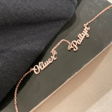 Load image into Gallery viewer, 定制设计器-名字项链-B2BZNL1135,B2BJZNL1135,B2BGZNL1135(B2B)