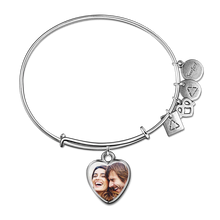 Load image into Gallery viewer, 功能迁移-心形照片手镯-AX003