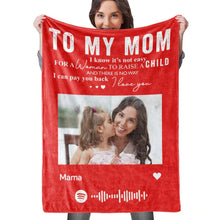 Load image into Gallery viewer, 定制设计器-母亲节毯子-BL1122-4