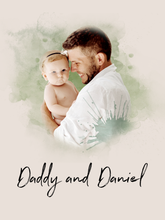 Load image into Gallery viewer, 刻字水彩油画CYH5096