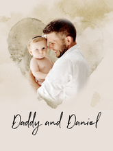 Load image into Gallery viewer, 刻字水彩油画CYH5096