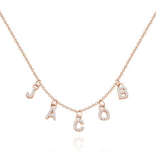 Load image into Gallery viewer, MM-刻字名字项链GZNL235、JZNL235、ZNL235