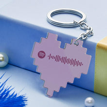 画像をギャラリービューアに読み込む, Custom Spotify Acrylic Keychain Personalized Spotify Code Keychain Gifts For Girlfriend
