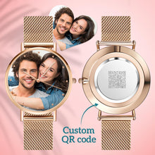 Load image into Gallery viewer, 定制设计器-二维码三色手表WTC356-张冕琳
