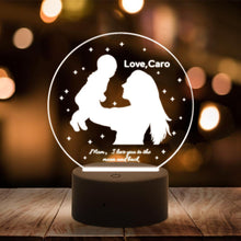 Load image into Gallery viewer, Custom 3D night light best anniversary gift for wife and baby - MyPhotoKeychain