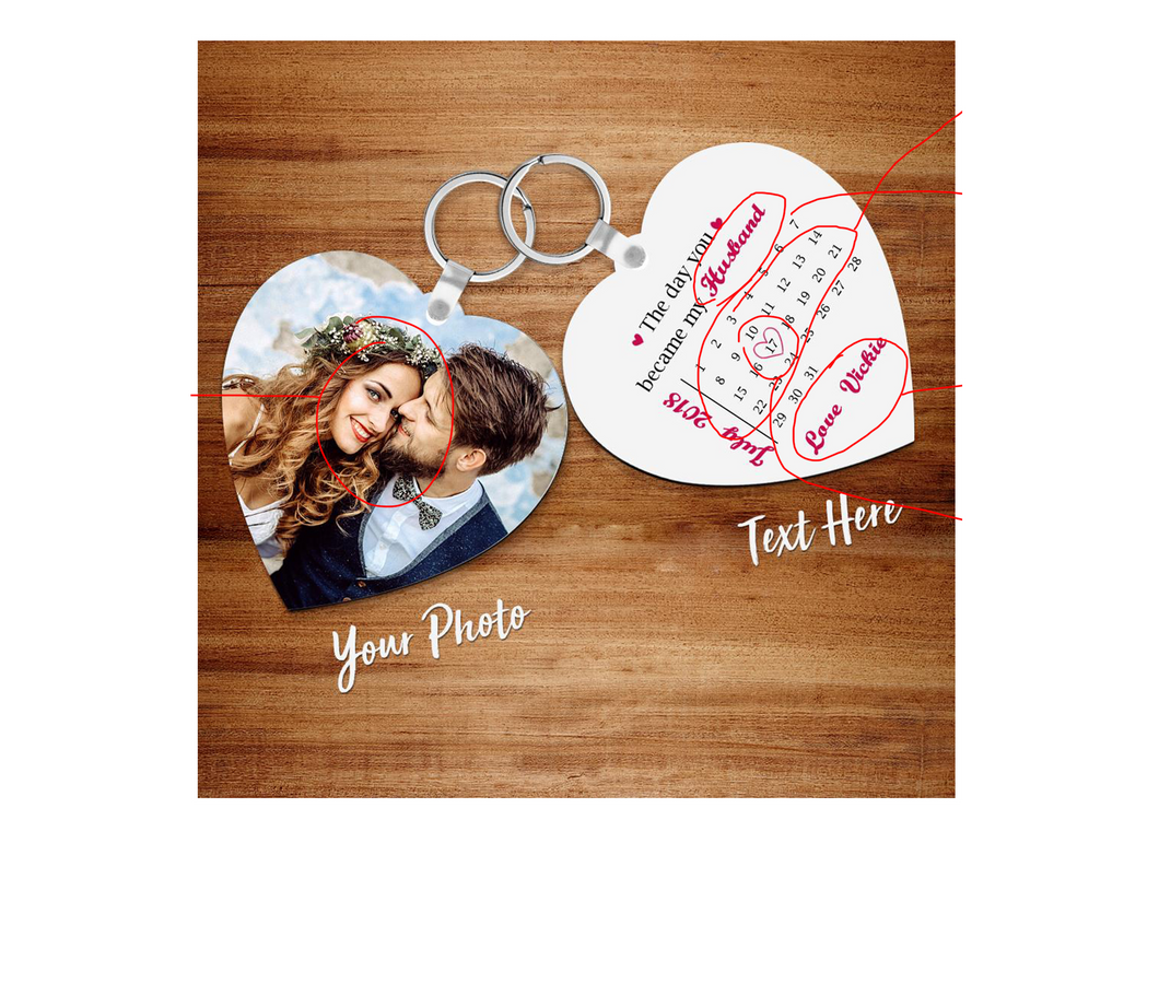 定制设计器-刻字传图日历钥匙扣-SKL1888