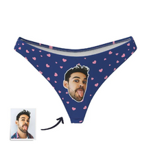 Load image into Gallery viewer, 功能迁移-定制头像低腰丁字裤-CNK055-XS
