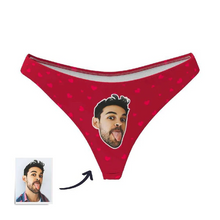 Load image into Gallery viewer, 功能迁移-定制头像低腰丁字裤-CNK055-XS
