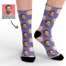 Load image into Gallery viewer, 功能迁移-定制头像袜（生日款）-CWZ672Y-S
