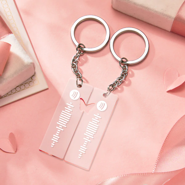 音轨蝴蝶亚克力钥匙扣 SKL1199（单变体）