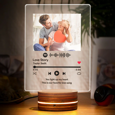 定制设计器-Spotify亚克力夜灯-XHD1251