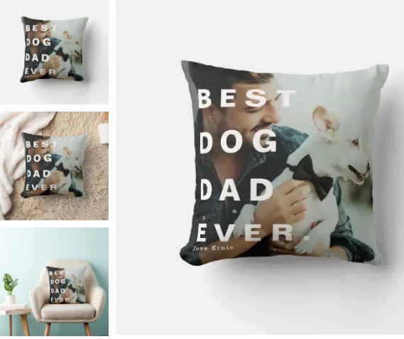 定制设计器-传图+刻字 单面抱枕-CZT1463/CZTP1463