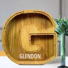 Load image into Gallery viewer, MM-刻字木质存钱罐摆件CBS793A-CBS793Z
