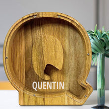 Load image into Gallery viewer, MM-刻字木质存钱罐摆件CBS793A-CBS793Z
