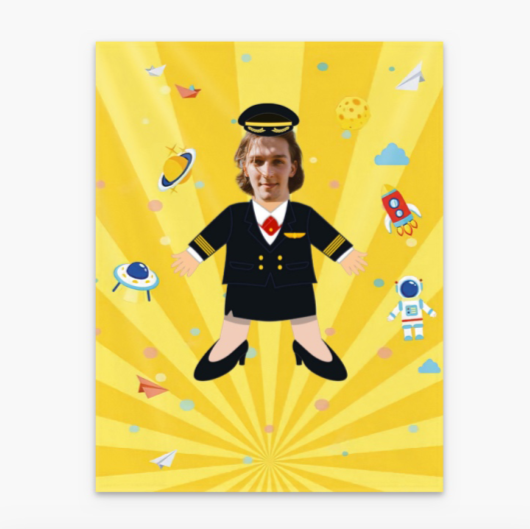 Mini Me Blanket （卡通人毛毯）