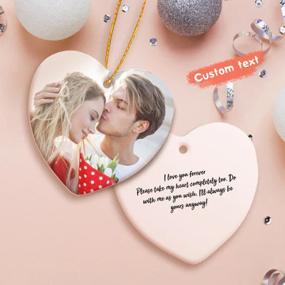 定制-传图刻字爱心陶瓷挂饰-CBS1630