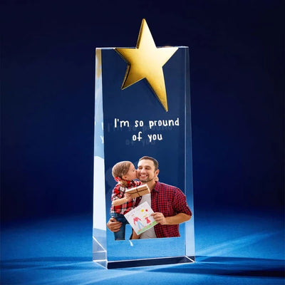 定制-2处刻字水晶奖杯-CBS4491