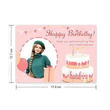 画像をギャラリービューアに読み込む, Custom Crochet Doll from Photo Handmade Look alike Dolls with Personalized Name Card Birthday Gifts
