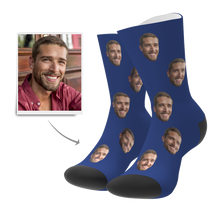 画像をギャラリービューアに読み込む, Custom Face Socks - Colorful
