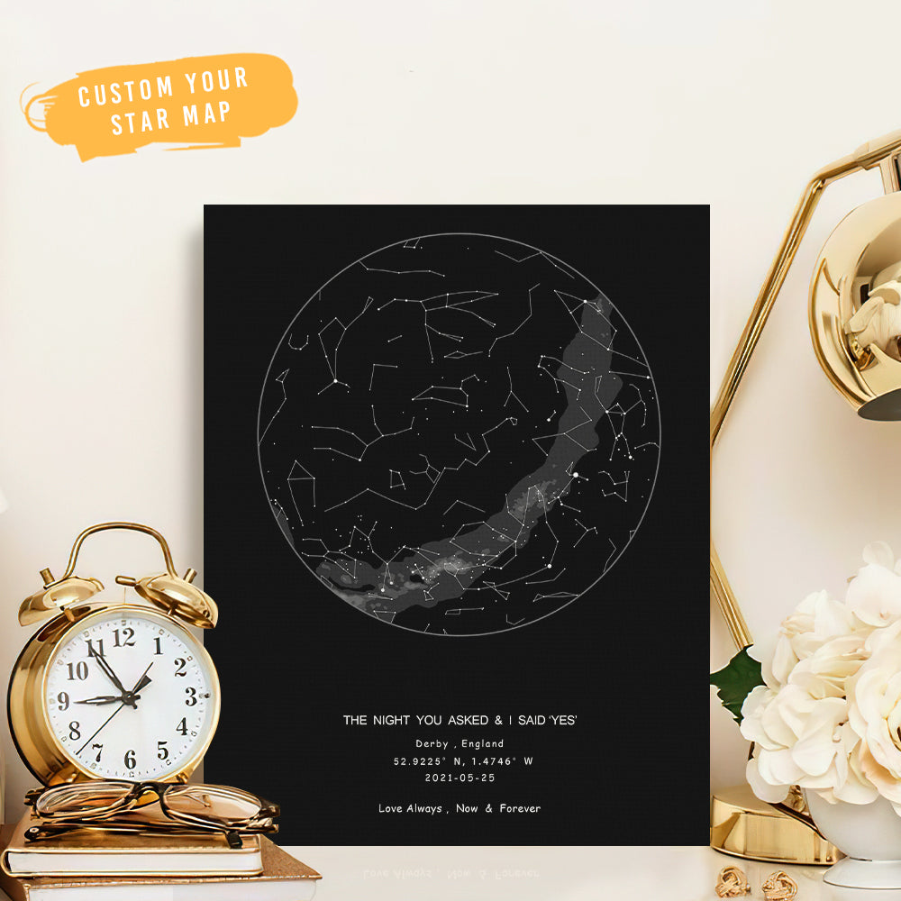 定制设计器-赵婷婷星象图油画CYH2624