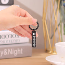 画像をギャラリービューアに読み込む, Scannable Spotify Code Keychain, Custom Music Song Keychains Black - soufeelus
