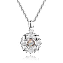 Load image into Gallery viewer, MM-传图投影项链银色TYNL14A
