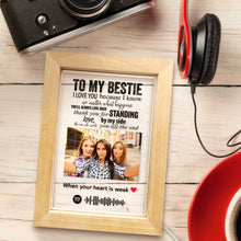 画像をギャラリービューアに読み込む, Custom Scannable Spotify Code Music Art Picture Frame Nignt Light Gift for Friends
