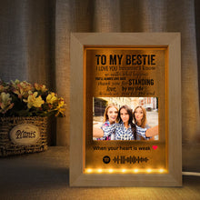 画像をギャラリービューアに読み込む, Custom Scannable Spotify Code Music Art Picture Frame Nignt Light Gift for Friends

