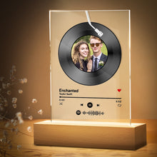 Load image into Gallery viewer, 定制设计器-spotify黑胶唱片三件套-汪明雪
