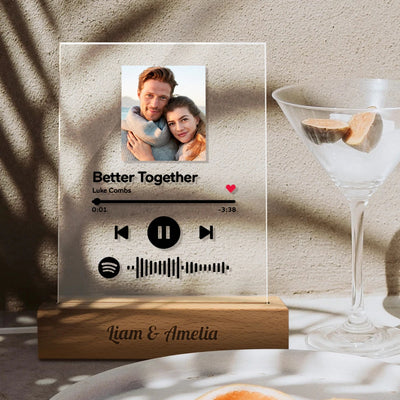 Spotify底座刻字夜灯-XHD2332