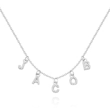 Load image into Gallery viewer, MM-刻字名字项链GZNL235、JZNL235、ZNL235
